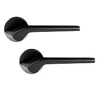 Ручки на розетте MVM A-2020 (T19-E19) BLACK черный